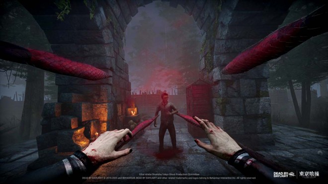 Dead by Daylight × Tokyo Ghoul Key Art